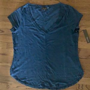 Crosby linen blend top